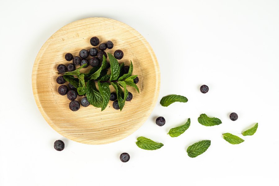 palm leaf plate