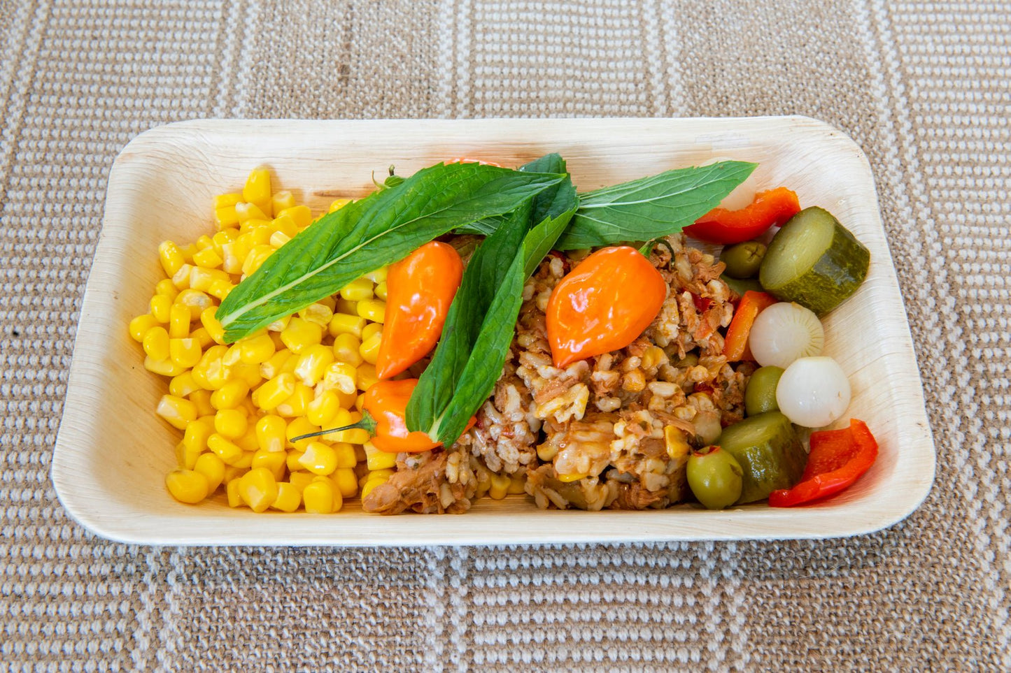 Disposable Bamboo Platter