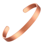 Pure Copper Cuff Bracelet – Handmade, Non-Magnetic | Grace.