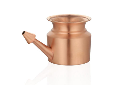 Pure Copper Neti Pot – Natural Sinus Cleansing, Toxin-Free
