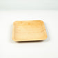 Small Square Palm Leaf Plates 10 Pack– 100% Natural, Compostable & Plastic-Free Tableware.