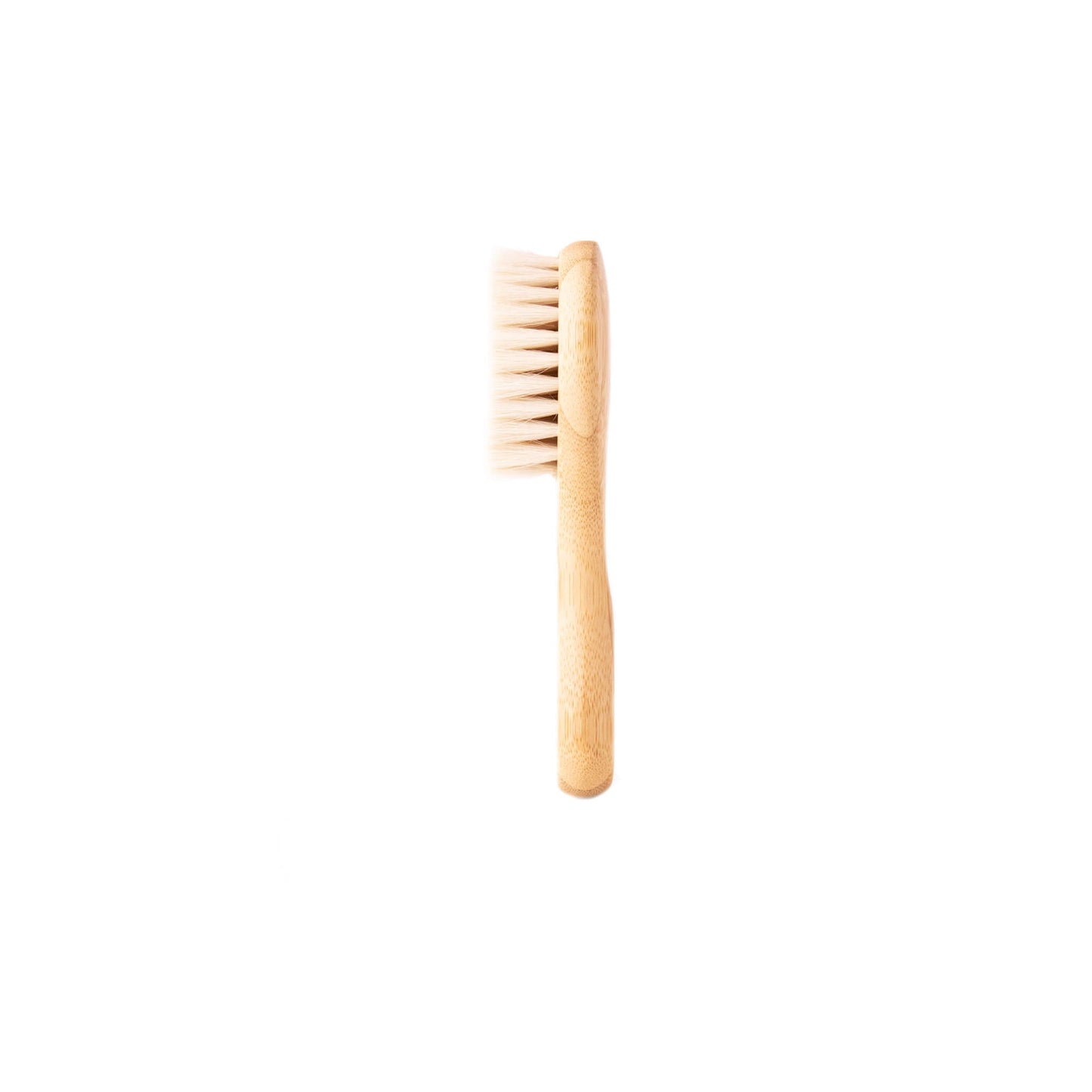 Hairbrush for babies with soft bristles.