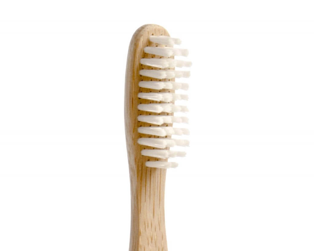 Natural Bamboo Toothbrush with plastic-free bristles