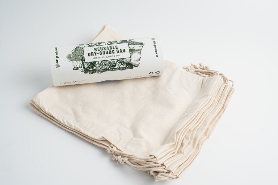 reusable certified organic cotton bags for shopping